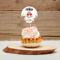 un petit champignon Baby shower papillon de champi
