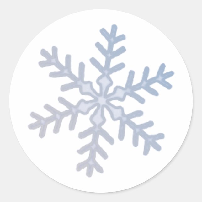 Sticker Rond Un seul plan (Devant)