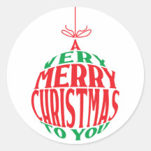 Un très joyeux Noël à votre ornement