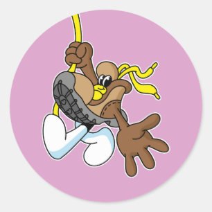 Sticker Rond Un véritable ami aime en tout temps