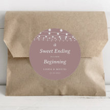 Une douce fin à un nouveau Mariage débutant