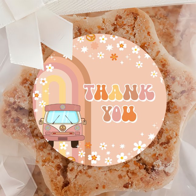 Sticker Rond Une fête Super du 1er anniversaire (Créateur téléchargé)