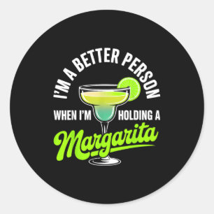 Sticker Rond Une meilleure personne cinco de mayo été pub bar