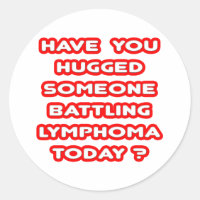 Une Personne Qui S'Est Battue Sur Lymphome Aujourd