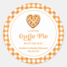 Une petite tarte mignonne Baby Shower Rétro