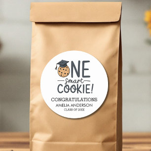 Sticker Rond Une Promotion de Cookies Intelligents