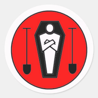 Sticker Rond Union des crevettes 13