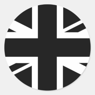 Sticker Rond Union Jack