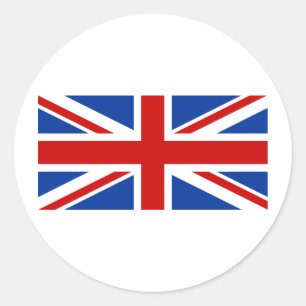 Sticker Rond Union Jack
