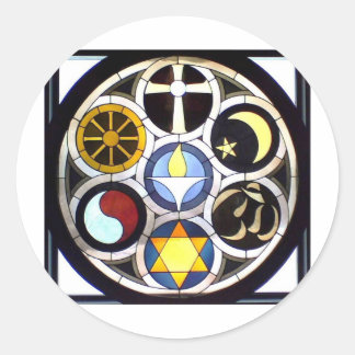 Sticker Rond Unitarien Universalist Church Rockford, IL