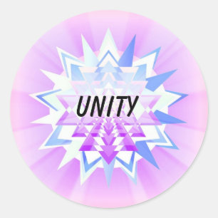 Sticker Rond Unité (autocollant de vertu)