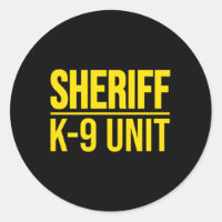 Unité de police uniforme K-9 de l'application des 