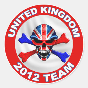 Sticker Rond united kingdom