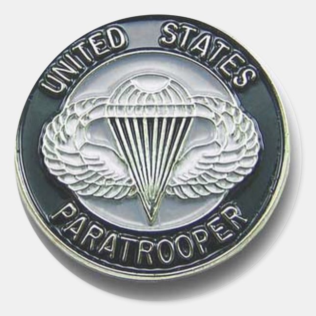 Sticker Rond United States Paratrooper Wrist Watch (Devant)