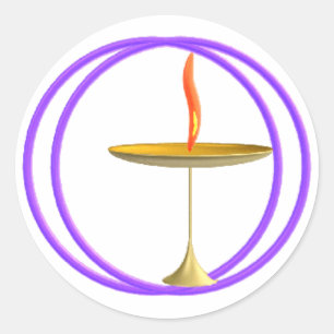 Sticker Rond Universaliste unitarien