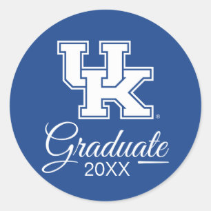 Sticker Rond Université du Kentucky   Graduation