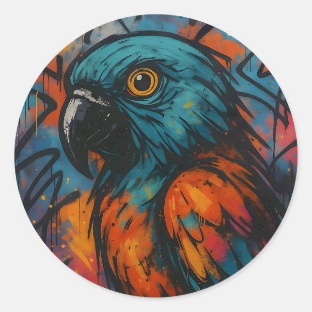 Sticker Rond Urban Wingbeat -  (Devant)