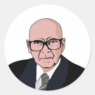 Sticker Rond Urho Kaleva Kekkonen