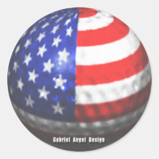 Sticker Rond US Golf