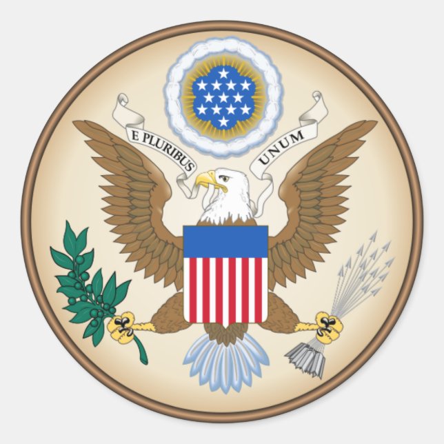 STICKER ROND USA (Devant)