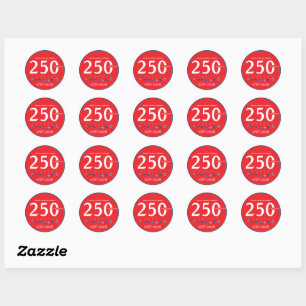 Sticker Rond USA 250e anniversaire 1776-2026 Patriotique 