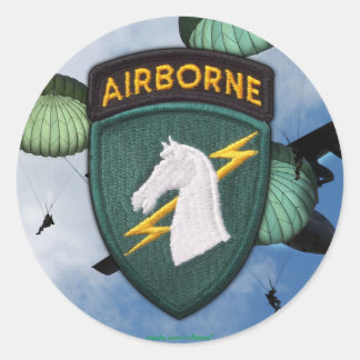 Sticker Rond USASOC 1er patch pour vétérans des forces spéciale