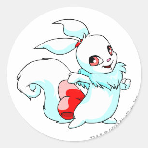 Sticker Rond Usul White