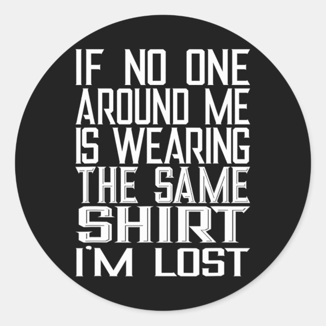 Sticker Rond Vacances Correspondantes Chemise Amis Famille Voya (Devant)