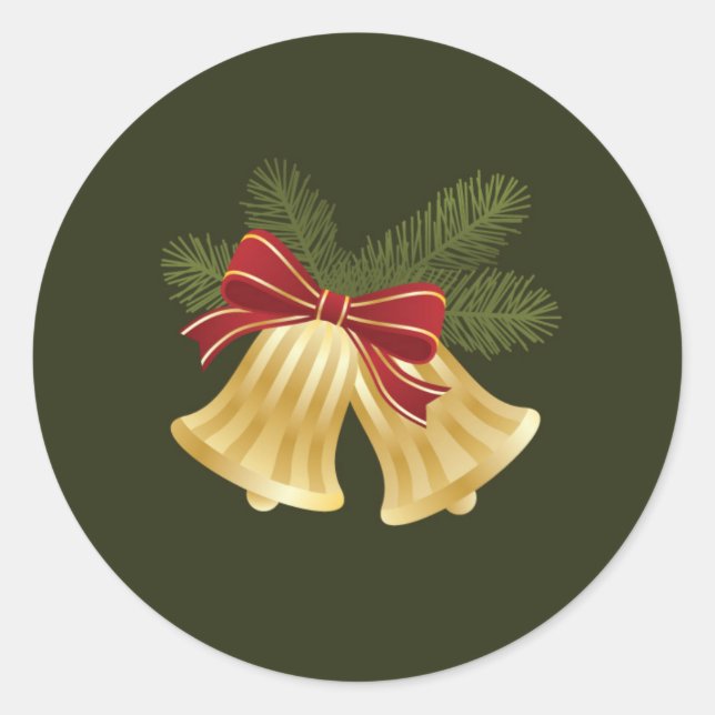 Sticker Rond Vacances | Sceau d'enveloppe (Devant)