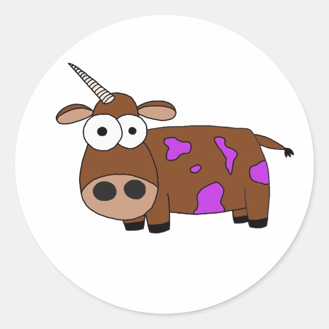 Sticker Rond vache (Devant)