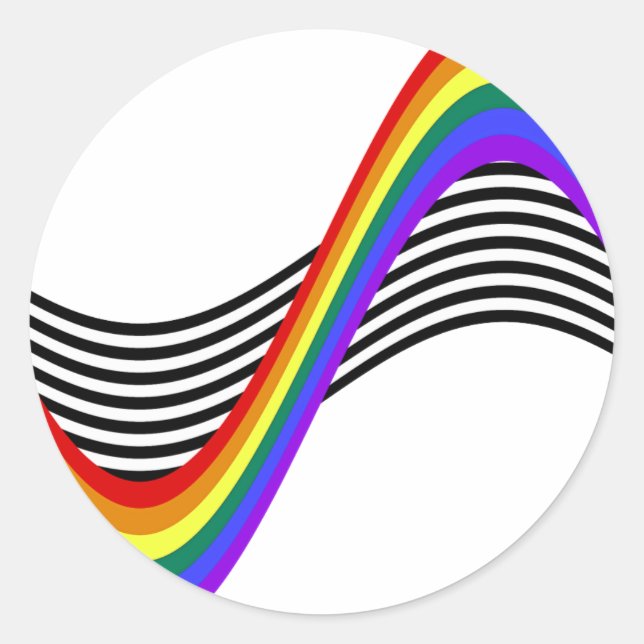 Sticker Rond Vague STR8 Alliés (Devant)