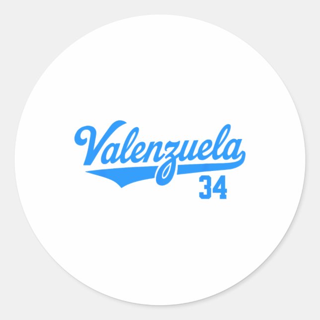Sticker Rond Valenzuela (Devant)