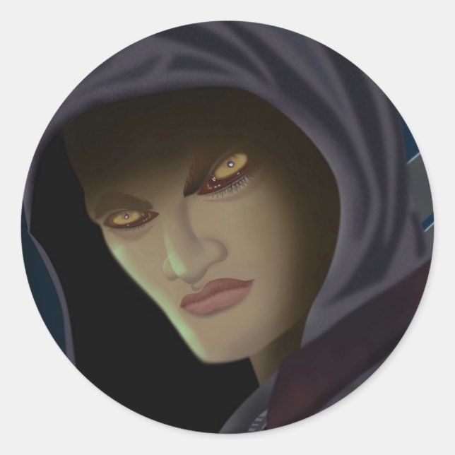 Sticker Rond Vampire (Devant)