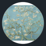 Sticker Rond Van Gogh Almond Blossom<br><div class="desc">Profitez de la beauté des peintures de Vincent Van Gogh à tout moment. L'une des peintures les plus célèbres,  la peinture Van Gogh - Van Gogh Almond Blossom - est vibramment colorée et reste une oeuvre d'art populaire à vendre aujourd'hui.</div>