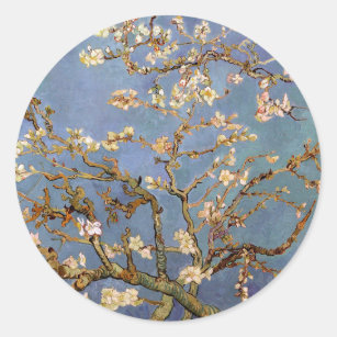 Sticker Rond Van Gogh Almond Blossom