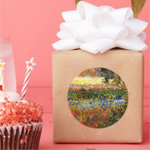 Sticker Rond Van Gogh - Jardin à Arles