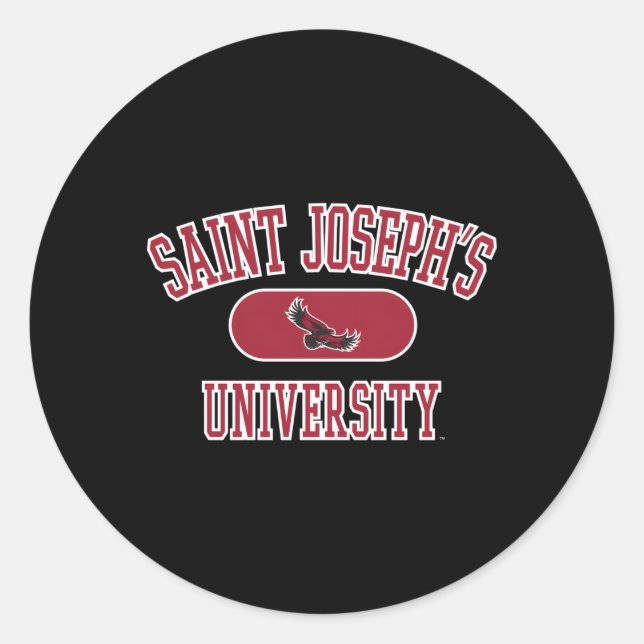 Sticker Rond Varsity Des Hawks De St Joseph (Devant)