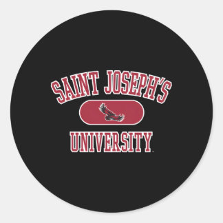 Sticker Rond Varsity Des Hawks De St Joseph