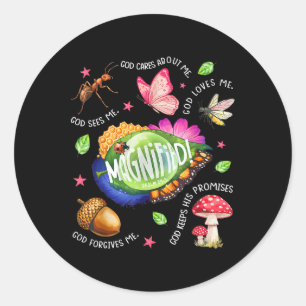 Sticker Rond Vbs 2025 Aventure d'insectes les plus petits gross