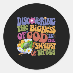 Sticker Rond Vbs Team 2025 Magnified Small Insects Adventure
