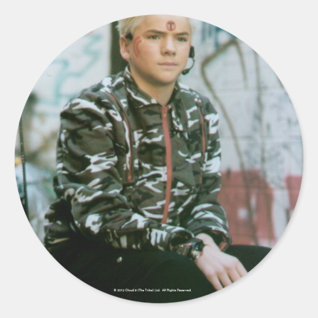 Sticker Rond Ved La Tribe (Devant)