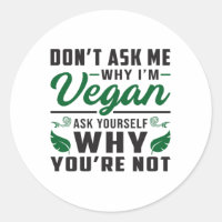 Vegan Veganism Animal Rights Veggie Gift Idea
