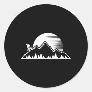 Sticker Rond Vélo de descente Mtb extérieur de vélo de montagne