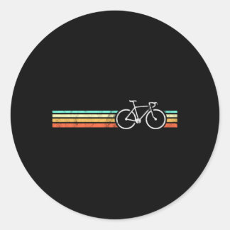 Sticker Rond Vélo de route à vélo