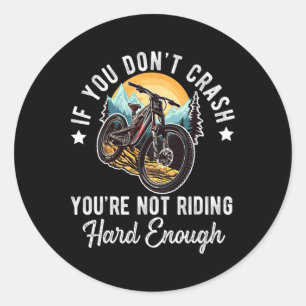 Sticker Rond Vélo tout terrain pour hommes garçons femmes Mtb B