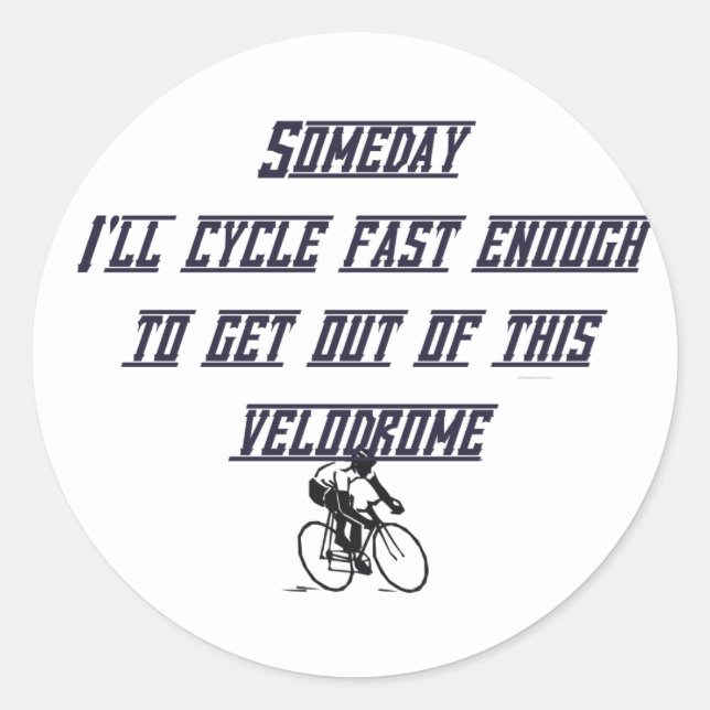 Sticker Rond Vélodrome TOP (Devant)