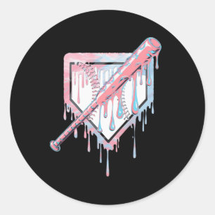 Sticker Rond Vendre Crème de glace Déchets Vendre Home Plate Dr