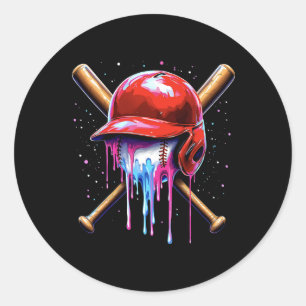 Sticker Rond Vendre Drip Boys Ice Cream Drip Jeune Ts Helmet Dr