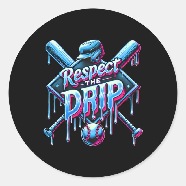 Sticker Rond Vendre La Déchets Pour Les Garçons La Crème De Gla (Devant)