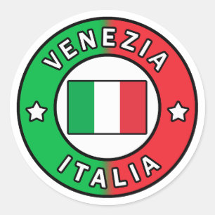 Sticker Rond Venezia Italia